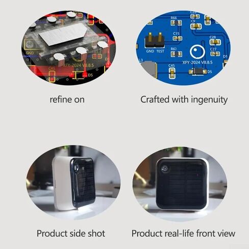 For Tuya For Zigbee Solar Light Sensor Outdoor Waterproof Brightness Sensor for Smart Home Automation and Ambient Light Monitoring Integration in Saudi Arabia