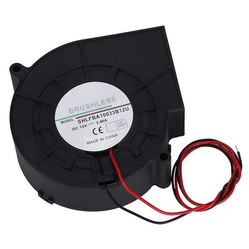Keenso Turbine Blower, Double Ball Turbine Blower Maintenance Free High Air Volume 42.8CFM 62.4mmh2o Wind Pressure with Three Pins Interface in Saudi Arabia