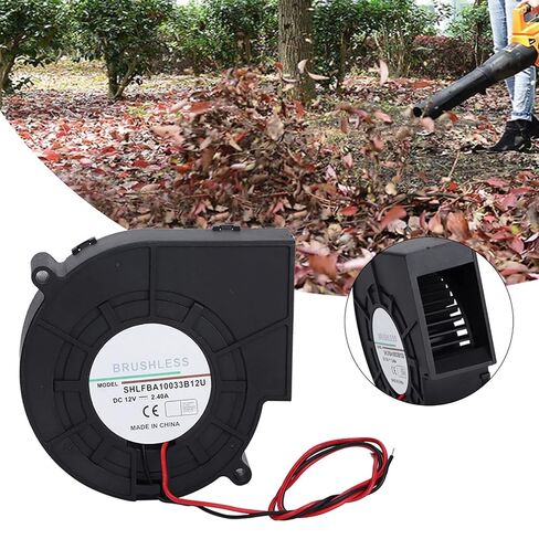 Keenso Turbine Blower, Double Ball Turbine Blower Maintenance Free High Air Volume 42.8CFM 62.4mmh2o Wind Pressure with Three Pins Interface in Saudi Arabia