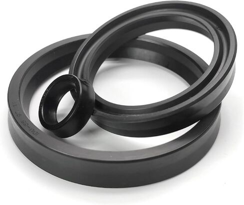 Height 10mm NBR Hydraulic seal ring IDU piston hole oil seal YXD Hydraulic Piston Rod Grooved U Lip O Ring Gasket Oil Seal(34x42x10mm,5Pcs) in Saudi Arabia