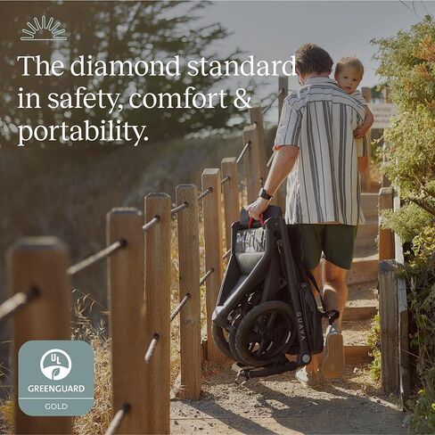 عربة الركض جوافة روم مع طية تعشيش ثلاثية الأبعاد | عربة سفر للأطفال والرضع قابلة للطي بشكل مدمج | عربة أطفال للجري لجميع التضاريس | عربة أطفال محمولة قابلة للطي تصل إلى 60 رطلاً in Kuwait