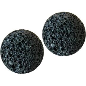 قطعتان من كرة الكالو لليد، كرة كالو روك بمقبض القمر، أداة تدريب على قبضة بناء الكالو لتكييف الجلد، مدرب قبضة تسلق الصخور غير العرق للرياضيين - أسود - 1.18 بوصة in Kuwait