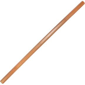 BambooMN Men's Natural Bamboo Lacrosse Shaft Stick Handle, Varies Length Size, Carbonized Brown in Kuwait