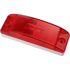 Grote 47072 SuperNova Sealed Turtleback II LED Clearance Marker Light (Built-in Reflector, Male Pin), Red in Kuwait