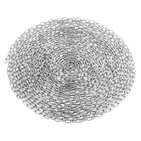 50ft Stainless Steel Chain - 1/12" Metal Hanging Jack Chain - Utility Chains Link for Home, Outdoor, Camping, Bird Feeders, Dog Leashes, Overhead Lights, Flowerpots(2mm*15m) in Kuwait