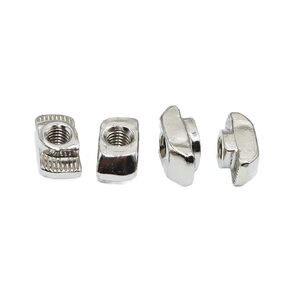 20-50PCS M3 M4 M5 M6 M8 Slot T-nut Sliding T Nut Hammer Drop in Fasten Connector for T Track(40 M8 (20pcs)) in Saudi Arabia