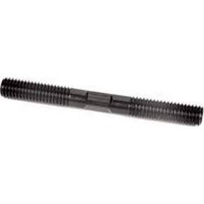 TE-CO 7/16"-14 x 3.5" Black Oxide Double End Medium Carbon Steel Studs - 12 Pieces in Kuwait