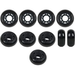 Player's Choice Roller Hockey Goalie Wheels 60mm 82a Set of 10 for Inline Skates in Kuwait