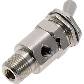 صمام ميكانيكي هوائي هوائي TAC-3V عادم 2 وضعية تشغيل/إيقاف M5 خيط تبديل صمامات التبديل مع التركيب in Kuwait