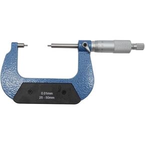 Small Faces Spline micrometers 0-25mm 25-50mm Type A φ2*5mm 1-2inch Outside Micrometer Small Anvil Micrometer(Type A D2 L5mm,0-25mm) in Kuwait