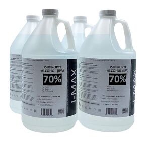 كحول الأيزوبروبيل - IPA 70% (4-1 جالون) عالي النقاء IPA - صنع في الولايات المتحدة الأمريكية in Kuwait