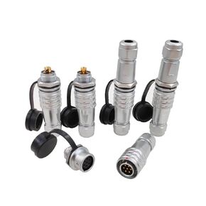 SF12 موصل 2 3 4 5 6 7 9 دبوس المقابس المعدنية الذكور والإناث معدات الطاقة IP67 1 قطعة (SF12-2 لوحة جبل) in Saudi Arabia
