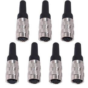 موصل الاستشعار M16 IP65 المقابس الذكور والإناث 2 3 4 5 6 7 8 12 14 16 19 24Pin 1 قطعة (أنثى، 6p) in Saudi Arabia