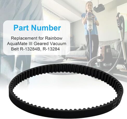 بديل الحزام المجهز لحزام التفريغ المجهز Rainbow AquaMate III R-13284B، R-13284، متوافق مع Rainbow AM-12 وAM-23 AquaMate in Kuwait