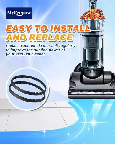 5 Pack DC17 Vacuum Belts Compatible with DC17 Animal Absolute Vacuum Cleaner, Replace Part 911710 01 02 in Kuwait