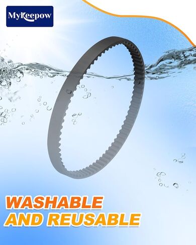 5 Pack DC17 Vacuum Belts Compatible with DC17 Animal Absolute Vacuum Cleaner, Replace Part 911710 01 02 in Saudi Arabia