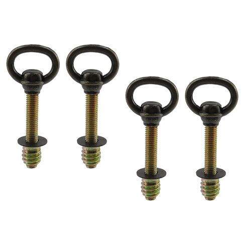 HEVSTIL 4PCS Antique Brass Swing Mirror Mounting Bolt 3-2/3" Long Adjustable Mirror Mounting Hardware Hinge Bolt for Swivel Mirror Cabinet, Dresser, Vanity Hardware in Kuwait