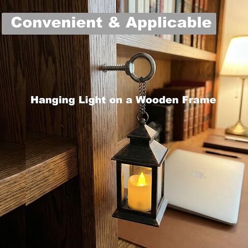 Self Tapping EyeBolts Stainless Eye Screws M5x30mm(1.2") Long Hooks for Hanging,6 PCS in Kuwait