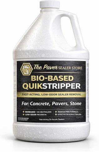 QuikStripper ذو الأساس الحيوي - مزيل احترافي للتسرب والطلاء للخرسانة والأرصفة والبناء | سريع المفعول، إعداد سطحي على مستوى المقاولين in Saudi Arabia
