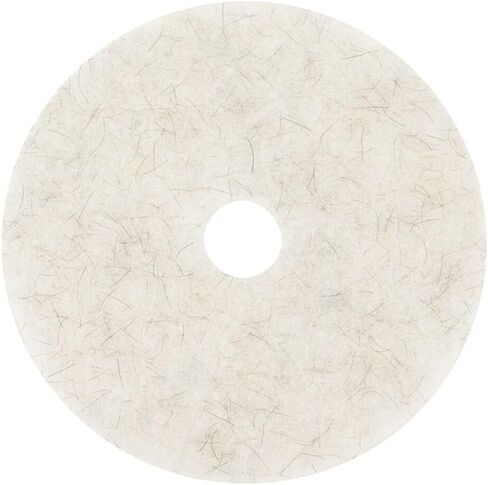 3M Ultra High-Speed Natural Blend Floor Burnishing Pads 3300, 20" Dia, White, 5/CT in Saudi Arabia