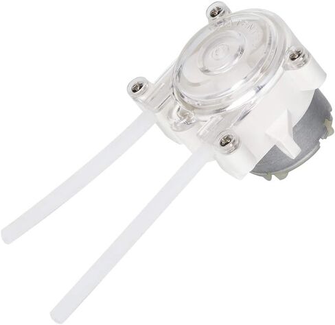 6V Mini Peristaltic Pump, Dosing Pump for Aquarium Lab Analysis, Silent Low Noise with Adjustable Direction, Ideal for Stable Performance in Kuwait