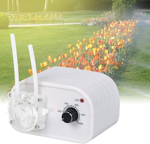 6V Mini Peristaltic Pump, Dosing Pump for Aquarium Lab Analysis, Silent Low Noise with Adjustable Direction, Ideal for Stable Performance in Kuwait