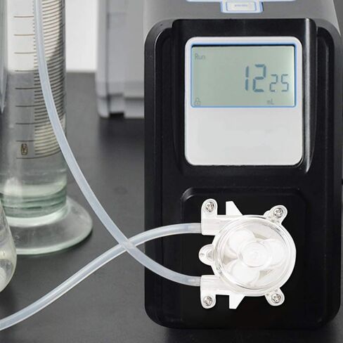 6V Mini Peristaltic Pump, Dosing Pump for Aquarium Lab Analysis, Silent Low Noise with Adjustable Direction, Ideal for Stable Performance in Kuwait