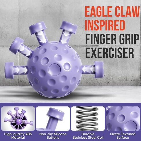 Grip Strength Trainer Kit, 3 Colors Forearm Strengthener & Hand Grip Strengthener, Finger Exerciser & Stretcher for Strength Training, Recovery & Flexibility in Saudi Arabia