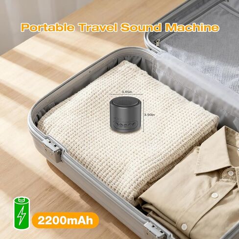 2 في 1 آلة صوت بضوضاء بيضاء وشمعدان حائط LED مع 30 صوتًا مهدئًا ومؤقت للنوم ومستشعر حركة وإضاءة ليلية قابلة للتعتيم تدور 360 درجة وبطارية قابلة لإعادة الشحن بقدرة 2200 مللي أمبير في الساعة تعمل بغرفة النوم in Kuwait