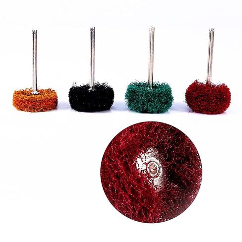 Set of 12 Abrasive Wheels for Polishing Rotary Tools, Stone and Metal Polishing, Efficient Tools for Polishing Small Areas on Metal and Non-Metal Materials in Saudi Arabia