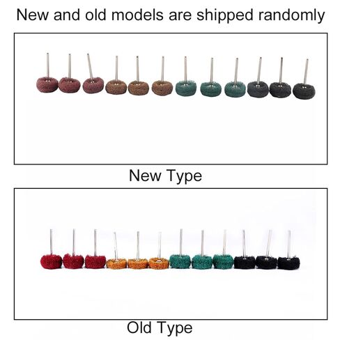 Set of 12 Abrasive Wheels for Polishing Rotary Tools, Stone and Metal Polishing, Efficient Tools for Polishing Small Areas on Metal and Non-Metal Materials in Saudi Arabia