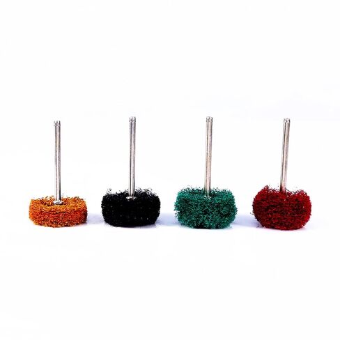 Set of 12 Abrasive Wheels for Polishing Rotary Tools, Stone and Metal Polishing, Efficient Tools for Polishing Small Areas on Metal and Non-Metal Materials in Saudi Arabia