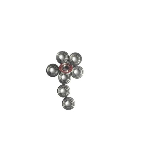10 قطعة F606ZZ شفة تحمل 6x17x6mm ABEC-1 F606 Z ZZ الكرة in Saudi Arabia
