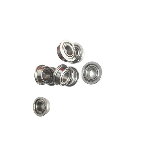 10 Pieces MF115ZZ Flange Bearing 5x11x4 mm ABEC-1 Micro MF115 Z ZZ Ball in Saudi Arabia