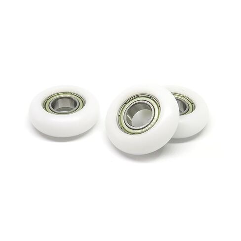 4 Pieces 10x30x10 Rowing Machine Wheel BSR6280030-10 30 mm Diameter polyacetal Bearing 10 * POM Coated Roller in Saudi Arabia