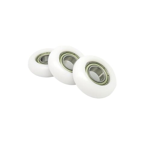 4 Pieces 10x30x10 Rowing Machine Wheel BSR6280030-10 30 mm Diameter polyacetal Bearing 10 * POM Coated Roller in Saudi Arabia