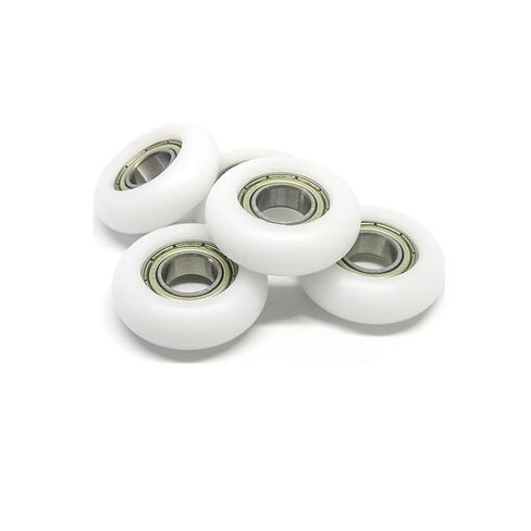 4 Pieces 10x30x10 Rowing Machine Wheel BSR6280030-10 30 mm Diameter polyacetal Bearing 10 * POM Coated Roller in Saudi Arabia
