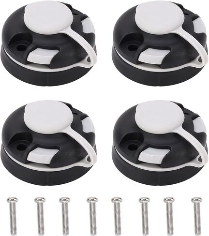 4 قطع من قاعدة تثبيت Canoe Star، قاعدة تثبيت، تركيب قارب دائري قابل للنفخ مع 8 Ss، Black Pla Staachts، قابل للنفخ in Kuwait