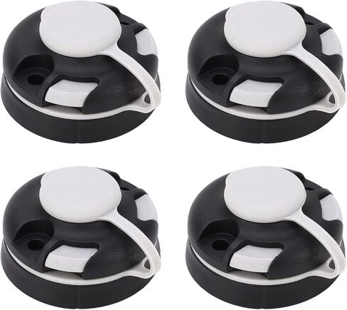 4 قطع من قاعدة تثبيت Canoe Star، قاعدة تثبيت، تركيب قارب دائري قابل للنفخ مع 8 Ss، Black Pla Staachts، قابل للنفخ in Kuwait