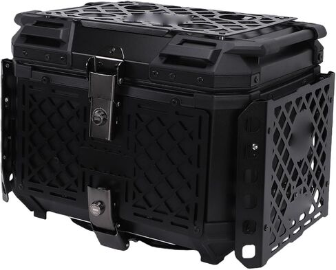Top Case 45L Lockable Tail Box for Bike Mounting Universal 20 X 12in Transformable Side Wings for Roadside Meals in Saudi Arabia