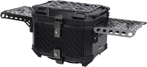 Top Case 45L Lockable Tail Box for Bike Mounting Universal 20 X 12in Transformable Side Wings for Roadside Meals in Saudi Arabia