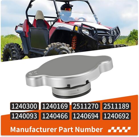 Radiator Pressure Cap For Polaris Sportsman Scrambler Ranger RZR 400 500 600 700 800 900 1000 Snowmobile 1998-2025 in Saudi Arabia