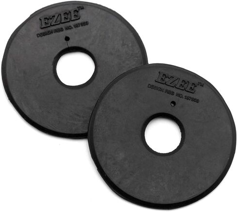 Jeffers Equine Black Rubber Bit Guards, Soft Durable Rubber Disks to Prevent Friction & Snaffle Pulling, Comfortable Fit for Training, Riding & Horse Gear, Protects Mouth, Gentle Accessories, Pair in Saudi Arabia