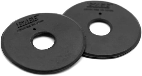 Jeffers Equine Black Rubber Bit Guards, Soft Durable Rubber Disks to Prevent Friction & Snaffle Pulling, Comfortable Fit for Training, Riding & Horse Gear, Protects Mouth, Gentle Accessories, Pair in Saudi Arabia