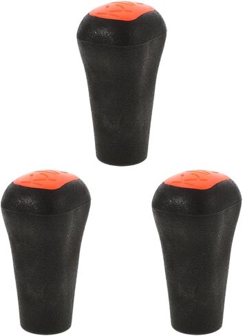 Forklift Handle Knob Replacement 3Pcs Plastic Lever Shift Knobs Durable Forklift Accessory Smooth Control for Industrial Equipment in Saudi Arabia