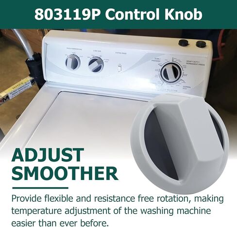 2 PC 803119P Control Knob Compatible with Speed Queen Washer Replace 803119 2813209 AP5619372 in Kuwait