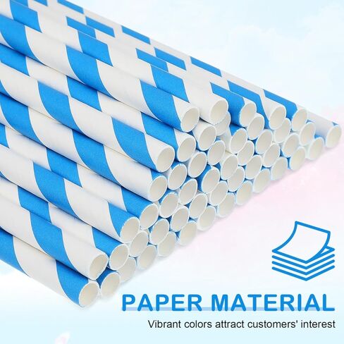 Cabilock 50Pcs 11.8 Inch Cotton Candy Paper Sticks Marshmallow Sticks for Commercial Cotton Candy Machines Food Service Supplies for Parties and Events in Saudi Arabia