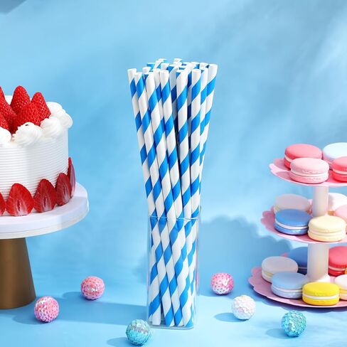 Cabilock 50Pcs 11.8 Inch Cotton Candy Paper Sticks Marshmallow Sticks for Commercial Cotton Candy Machines Food Service Supplies for Parties and Events in Saudi Arabia