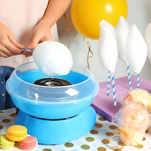 Cabilock 50Pcs 11.8 Inch Cotton Candy Paper Sticks Marshmallow Sticks for Commercial Cotton Candy Machines Food Service Supplies for Parties and Events in Saudi Arabia