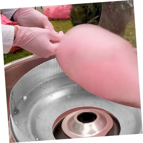 Mobestech Cotton Candy Machine Mesh Cover Sugar Dispenser Accessory for Efficient Cotton Candy Production Easy Installation for Events and Parties Fine Mesh Filtering in Saudi Arabia